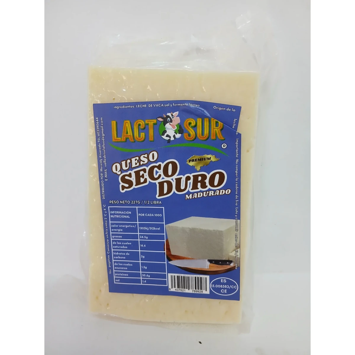 QUESO DURO CAMPESINO  BARRA KILO