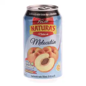 BEBIDA ZUMO NATURAS MELOCOTON 330 ML X24 - Imagen 2