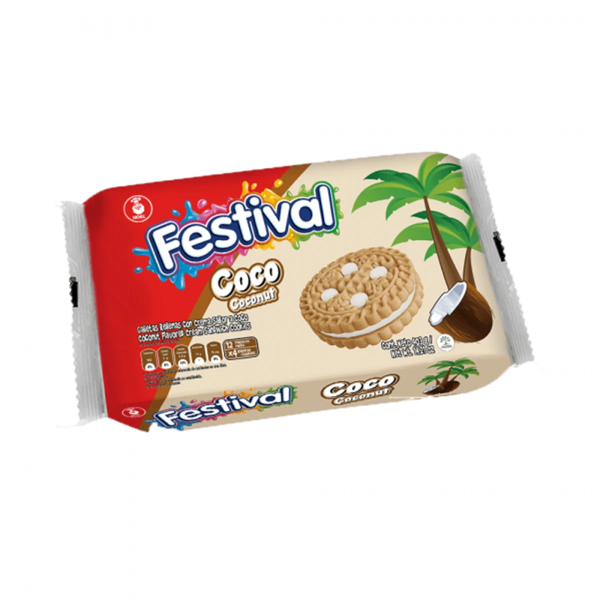Galletas festival  Coco  12u