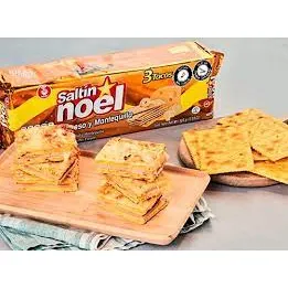 SALTIN NOEL QUESO MANTEQUILLA 385g Cx12 - Imagen 3