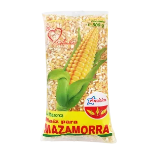 MAZAMORRA AMARILLA  AMERICA 500gr CX24 - Imagen 1
