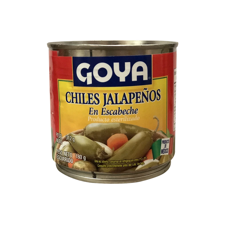 Chiles Jalapeño Escabeche Goya 312 gr