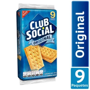 Social Club 9unid el paquete 234g - Imagen 3