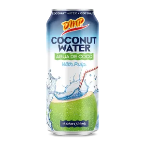 Agua de coco con pulpa | Bebida natural, sin azúcar añadido, 500 ml - Imagen 2