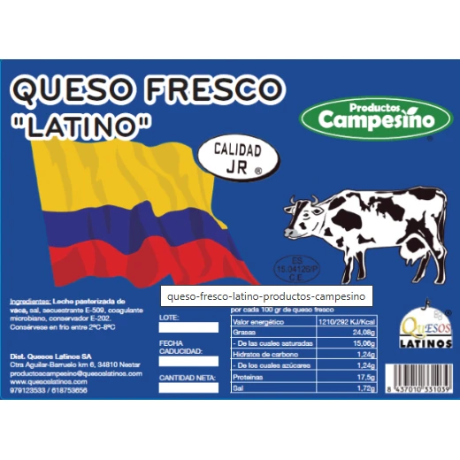 QUESO FRESCO LATINO CAMPESINO MB K