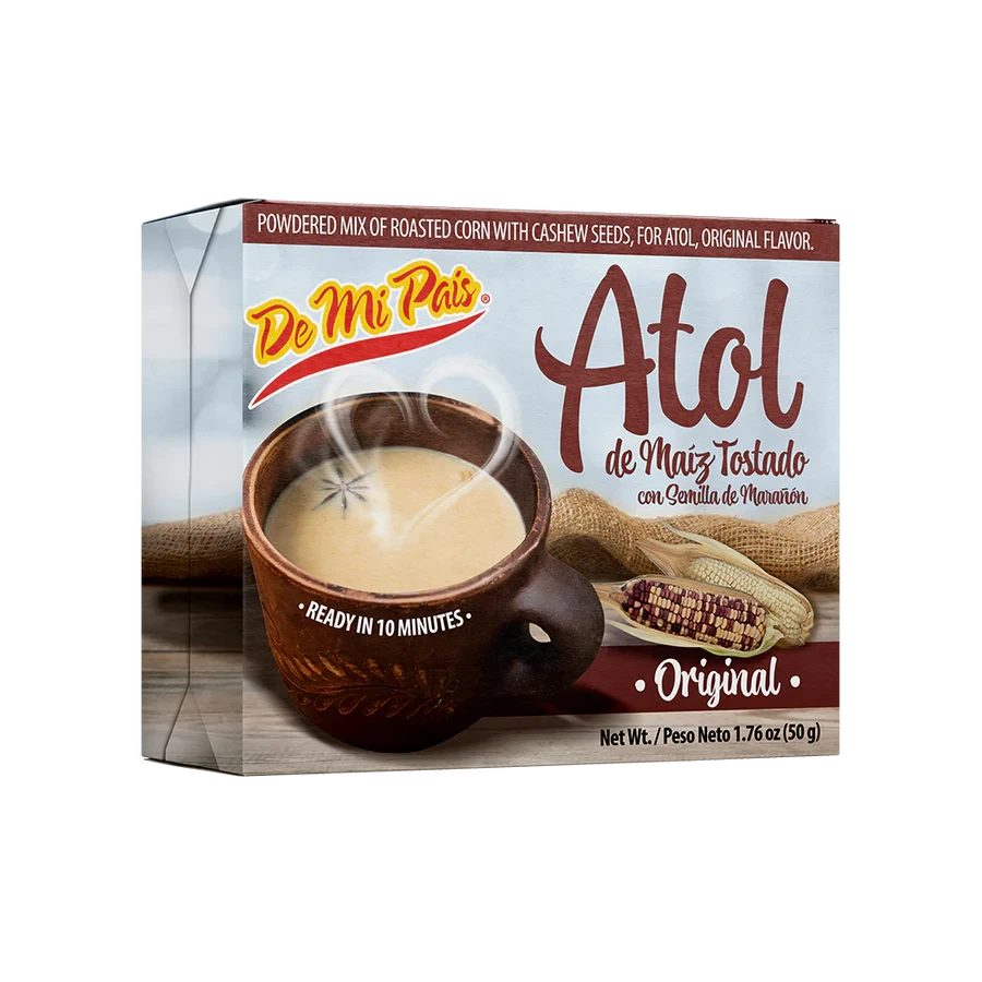 Atol de Maiz Tostada Sabor Natural 1.76oz