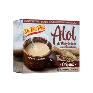 Atol de Maiz Tostada Sabor Natural 1.76oz - Imagen 1