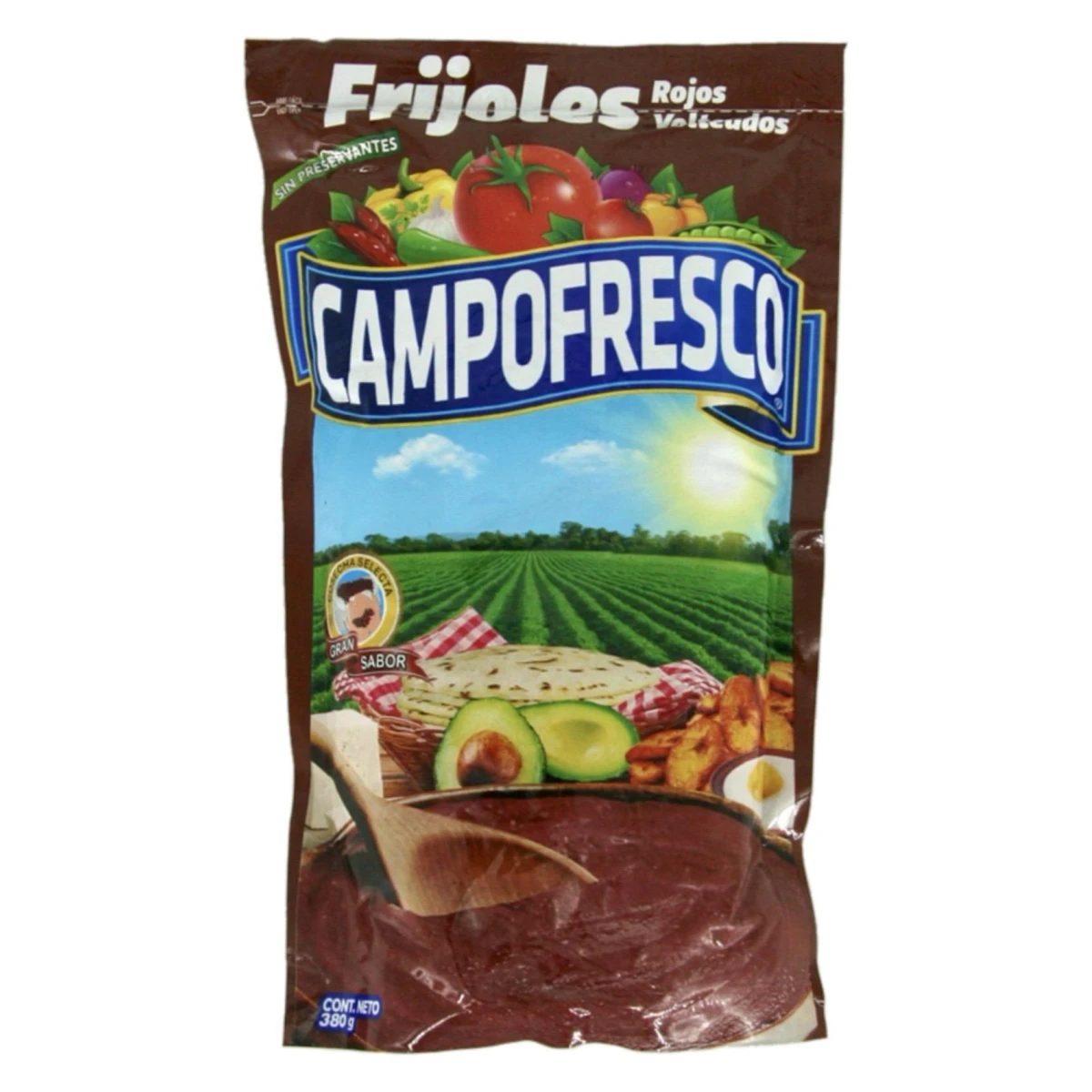 Frijoles Rojos Volteados Campofresco 380 g