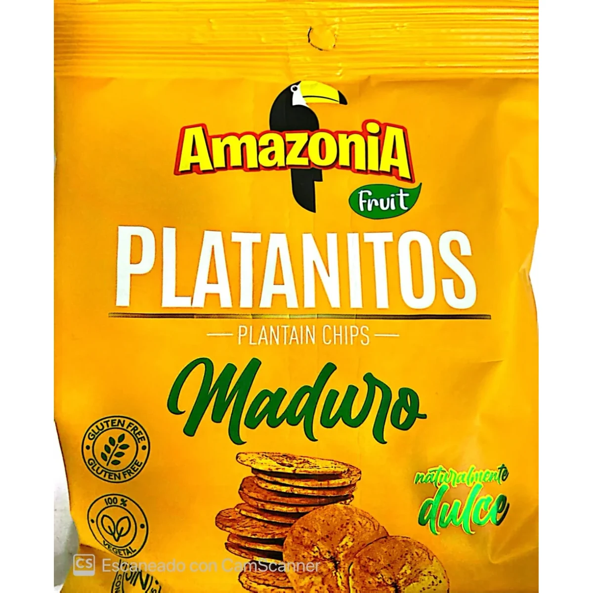 AMAZONIA platanitos maduros 75g cx15