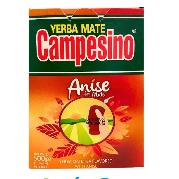 YERBA MATE CAMPESINO ANÍS X 500 G