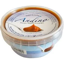 DULCE DE LECHE ANDINO TARRINA 250g Cx12 - Imagen 2