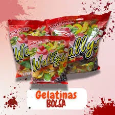 GELATINA DE SABORES FRUTALES WALLY 306GR X30  - Imagen 3