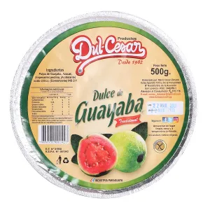 MERMELADA GUAYABA TARRINA DULCESAR 500g CX10 - Imagen 3