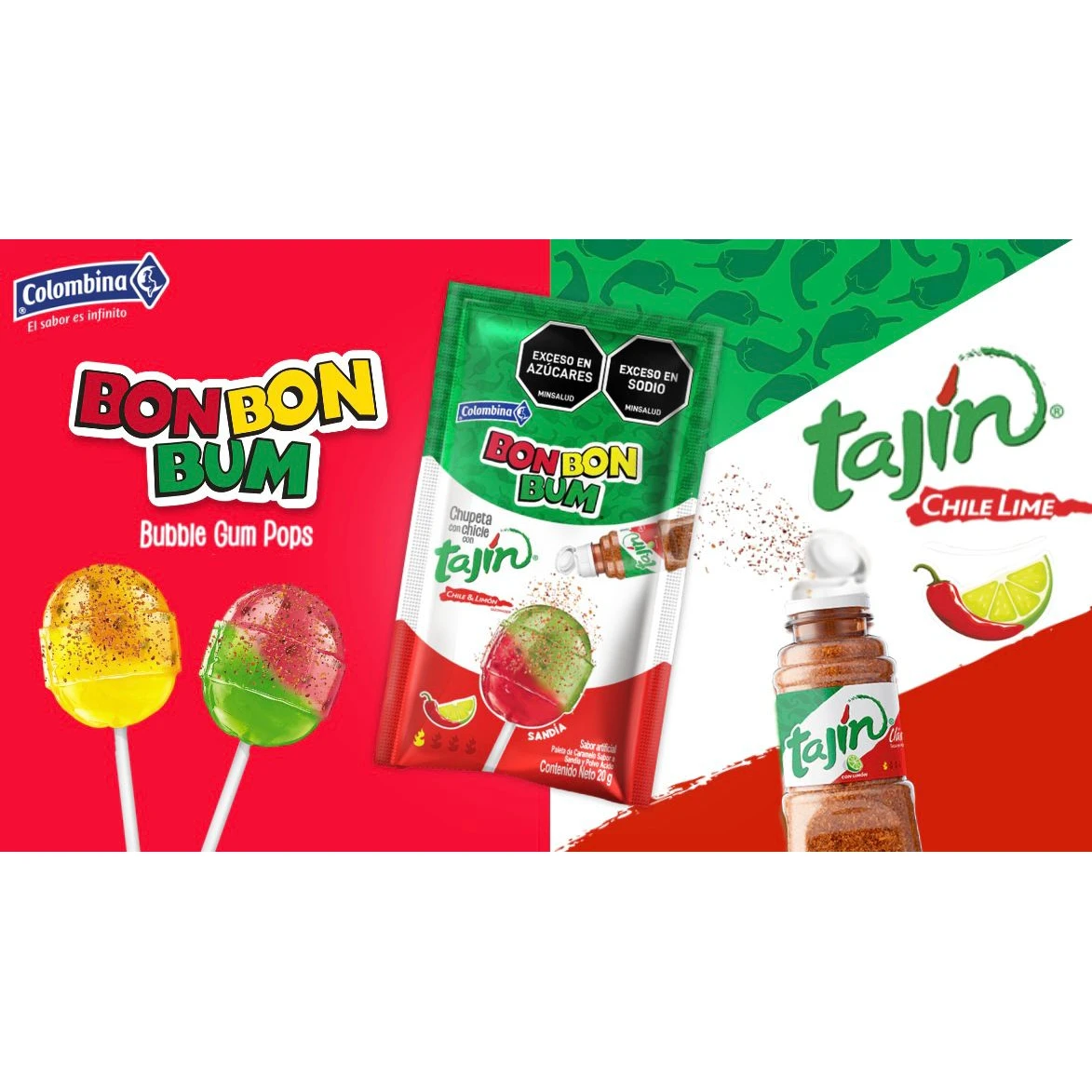 BOMBOMBUM TAJIN DISPLEY 12 UNI CX12