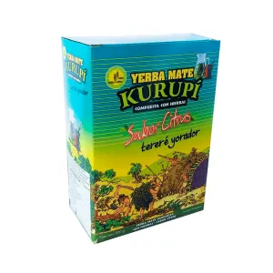 YERBA MATE KURUPI citrus yorador yerba X 500 G(Duplicado) - Imagen 1