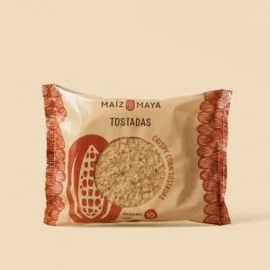 TORTILLA TOSTADA MAIZ MAYA 10 X30 CAJA - Imagen 2